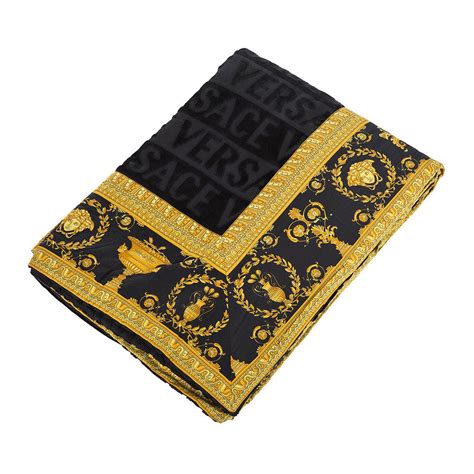 versace beach towel sale|versace medusa beach towel.